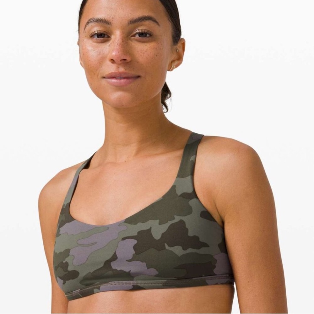 lululemon Camo free to be wild bra